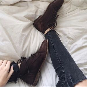 BDG lace up ankle boots
